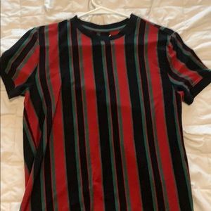 Down stripe t shirt